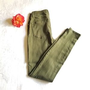 Marc by Marc Jacobs | Green Stretch Denim